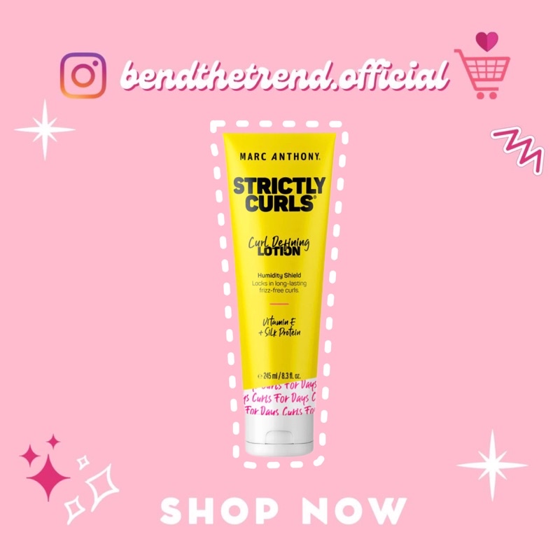 LOTION DƯỠNG TÓC XOĂN, LỌN CHO NỮ MARC ANTHONY STRICTLY CURL CREAM