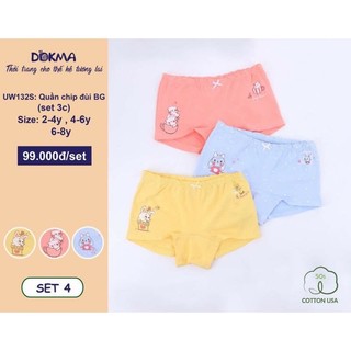 Set 3 quần chíp đùi Dokma