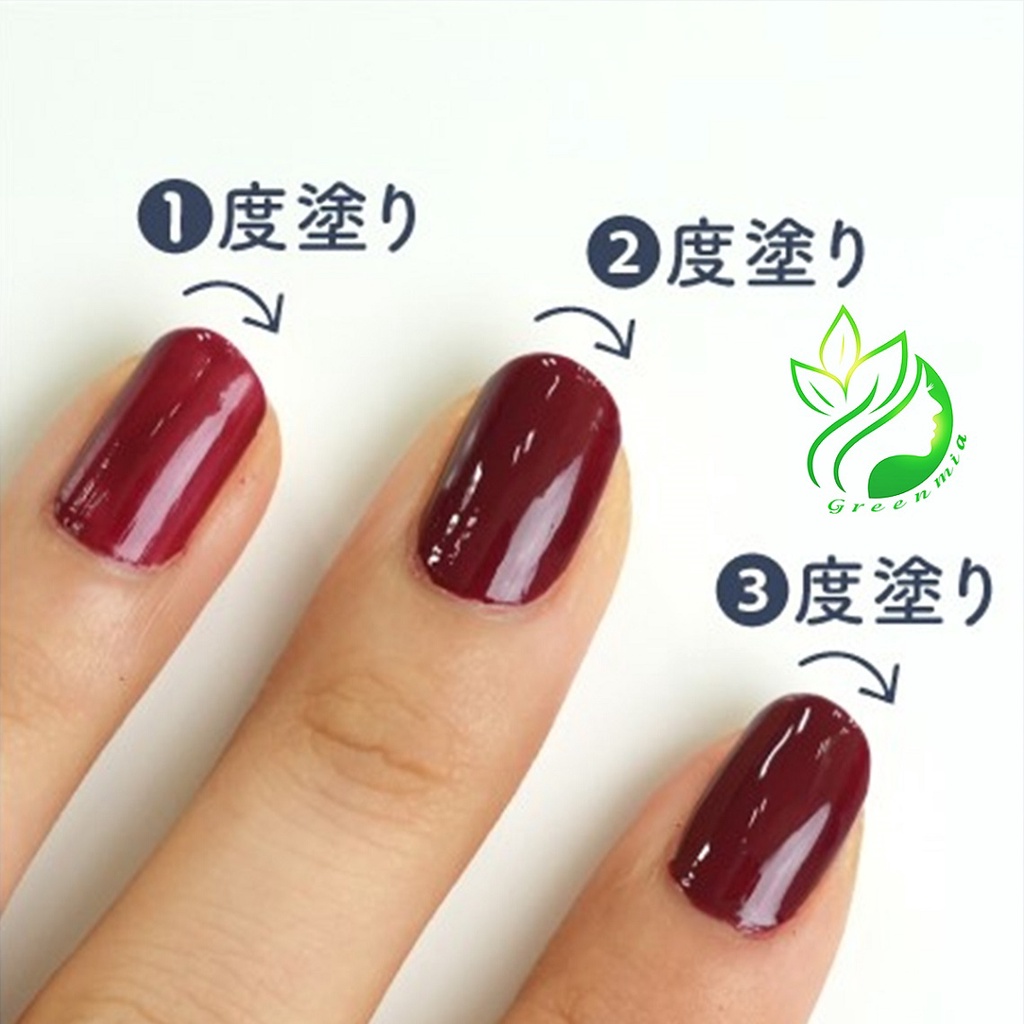 Sơn Móng Tay Thạch Đỏ Đô Canmake Tokyo Japan Nhật Bản Nội Địa Sơn Móng Chân Màu N02 Chic Bordeaux sang trọng