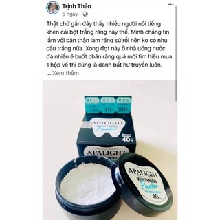 [TẶNG QUÀ] BỘT ĐÁNH TRẮNG RĂNG APALIGHT