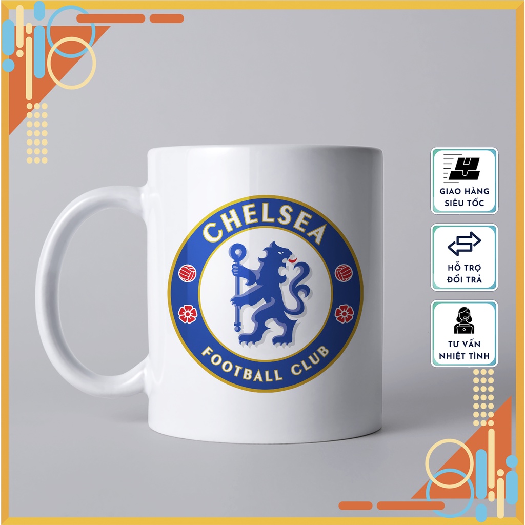 Bộ Sưu Tập 18 Mẫu Cốc Sứ Ly Sứ In Hình CHELSEA FC