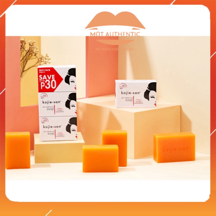 Xà Bông sáng da - xà phòng Ngừa Mụn Kojiesan 135g Cam kết Chính hãng 100%