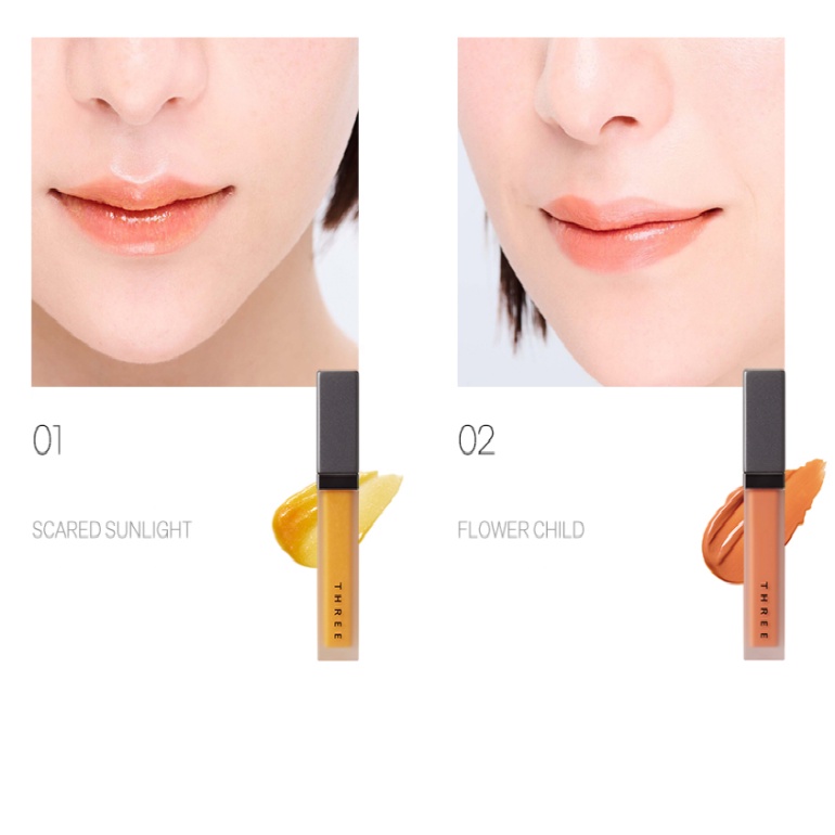 Three Divine Lip Gem 6 Colors 6g