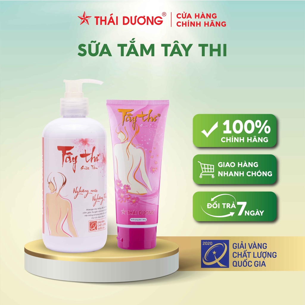 Sữa tắm Tây Thi giúp làm sạch da 200ml, 500ml - Sao Thái Dương