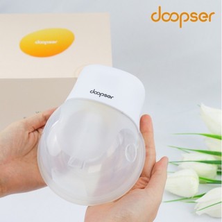 Máy hút sữa không dây Doopser có kèm dây và nắp kết nối máy dây