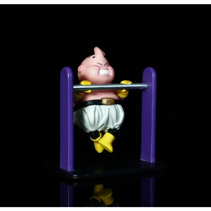 5 mô hình bé majin bu mini tập gym - full 5 box