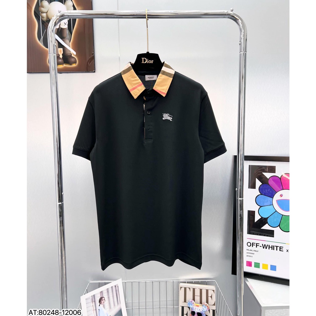 Áo POLO Nam,Cổ Áo Bo Dệt BBR Cao Cấp,Chất Liệu Cotton 4 Chiều