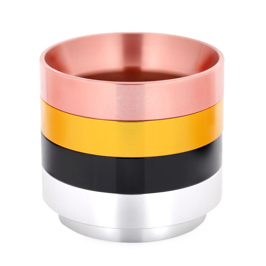 Shamjina Phễu Rót Cà Phê Bằng Nhôm Thay Thế Tiện Dụng 51/53/58mm Máy pha cà phê Ý hợp kim nhôm bột thu bột thu bột chống bay vòng định lượng