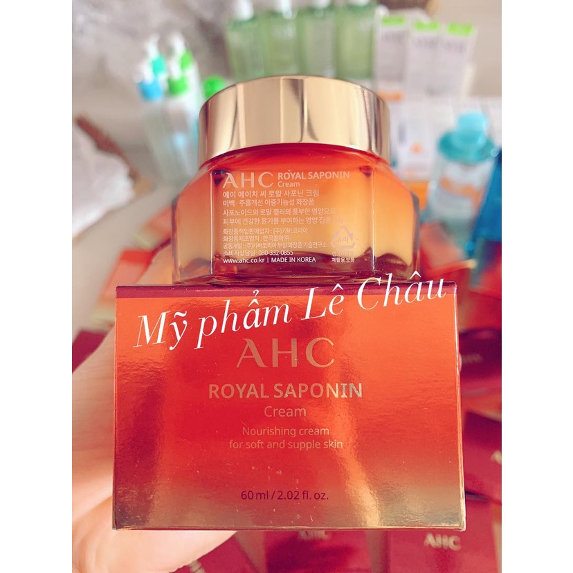 (Nội địa Hàn) SERUM / KEM DƯỠNG AHC ROYAL SAPONIN NHÂN SÂM DATE 12/24
