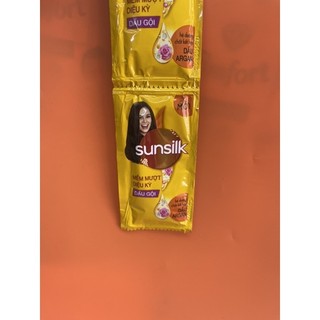 Dây dầu gội Sunsilk vàng 10 gói x 6g