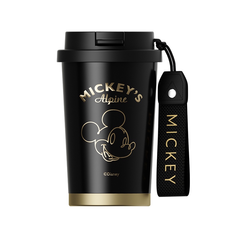 DISNEY Apiyoo Cốc Uống Cà Phê Bằng Thép Không Gỉ 316 Họa Tiết Chuột Mickey Đường Kính Nhỏ Đơn Giản Và Tiên Tiến