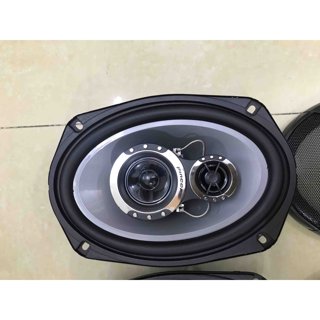 Cặp Loa Cánh Cửa Ô Tô 1000W Hình Oval 6x9 inch  - Loa Đồng Trục 3 Đường Tiếng - Pincer 6941