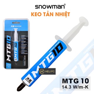 Keo tản nhiệt CPU 14.3W/mK Snowman MTG10 - kem tản nhiệt máy tính laptop Snowman MTG10 HeliPC
