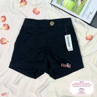 [11-13kg; 16-23kg] Quần Short Kaki Bé Gái ON105 - Đen