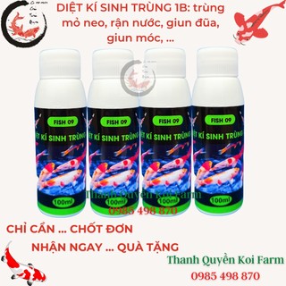 Thuốc diệt trị kí sinh trùng cho cá Koi, cá cảnh Fish 9