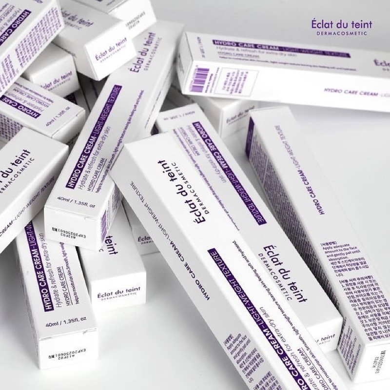 Éclat Du Teint Kem Dưỡng Ẩm Và Phục Hồi Da Sau Tổn Thương Hydro Care Cream Light – Weight Texture 40ml