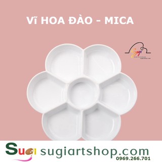 [ Sugi Art Shop ] Khay Bảng pha màu Nhựa (Palette) - Khay pha màu