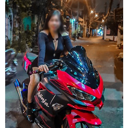 Ốp đầu ninja 400 ninja 250 | kawasaki ninja 400  ninja 250 | Kính gió + ốp đầu ninja 400 ninja 250 nina 300
