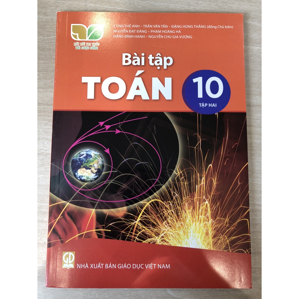 Sách - Bài tập Toán Lớp 10 Tập 2 -Kết nối kèm 5 bút bi mực xanh