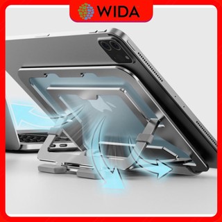 T620 kệ đỡ ipad, máy tính bảng, laptop gấp gọn hỗ trợ tản nhiệt tốt từ nhôm cao cấp.