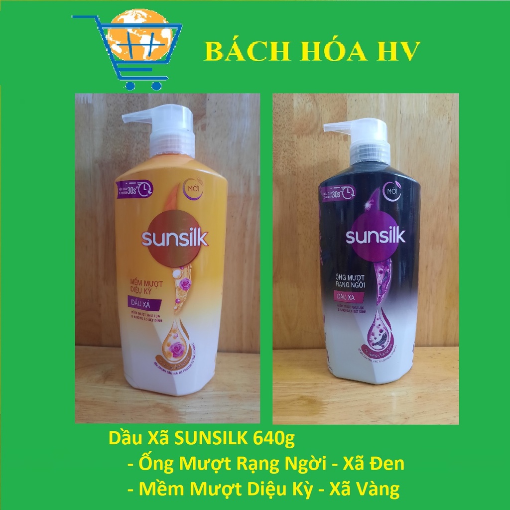 Dầu xã SUNSILK 640g - BACH HOA HV