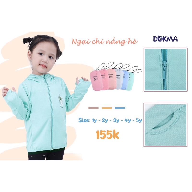 Áo nắng trẻ em 1-5T
