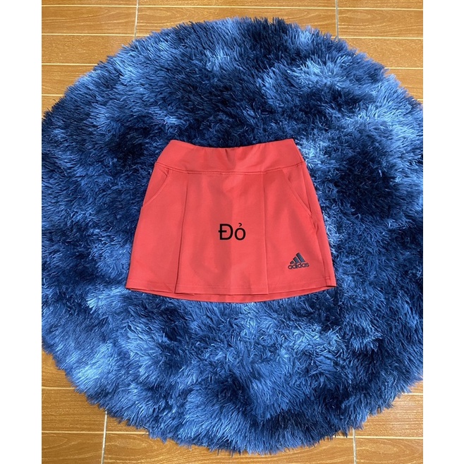 Váy tennis, cầu lông nữ túi 2 bên chất thun co giãn, quần bên trong