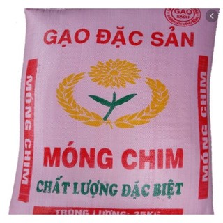 Gạo Móng Chim - 10kg - Nở , xốp cơm, rời hạt