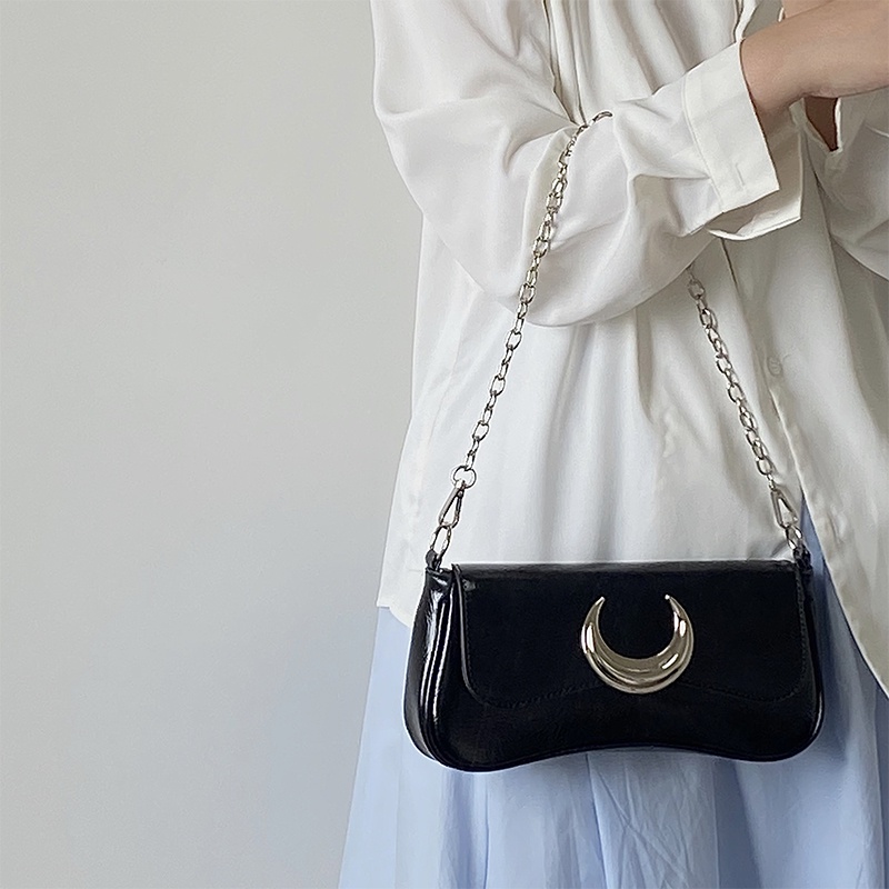 Túi xách nữ đeo vai đẹp đeo chéo cao cấp họa tiết mặt trăng HAI BẢY DV10