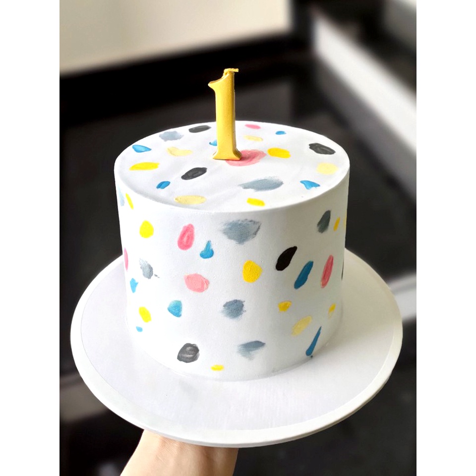 mô hình bánh kem , bánh giả chụp ảnh, bánh 1 tuổi