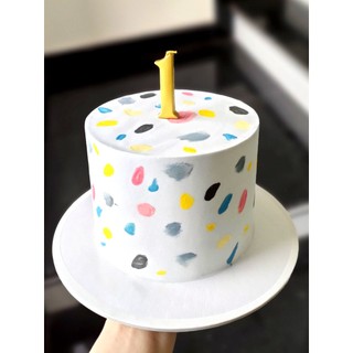 Mô hình bánh kem , bánh giả chụp ảnh, bánh 1 tuổi