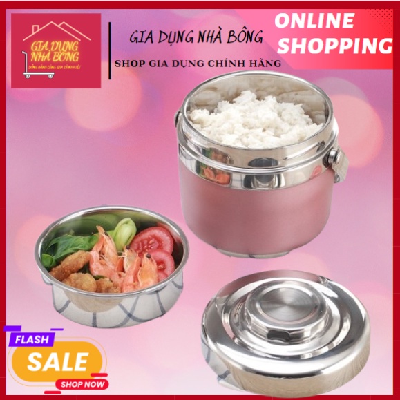 Cặp Lồng Ngăn Inox 304 Mang Cơm Giữ Nhiệt Jodily StarHome