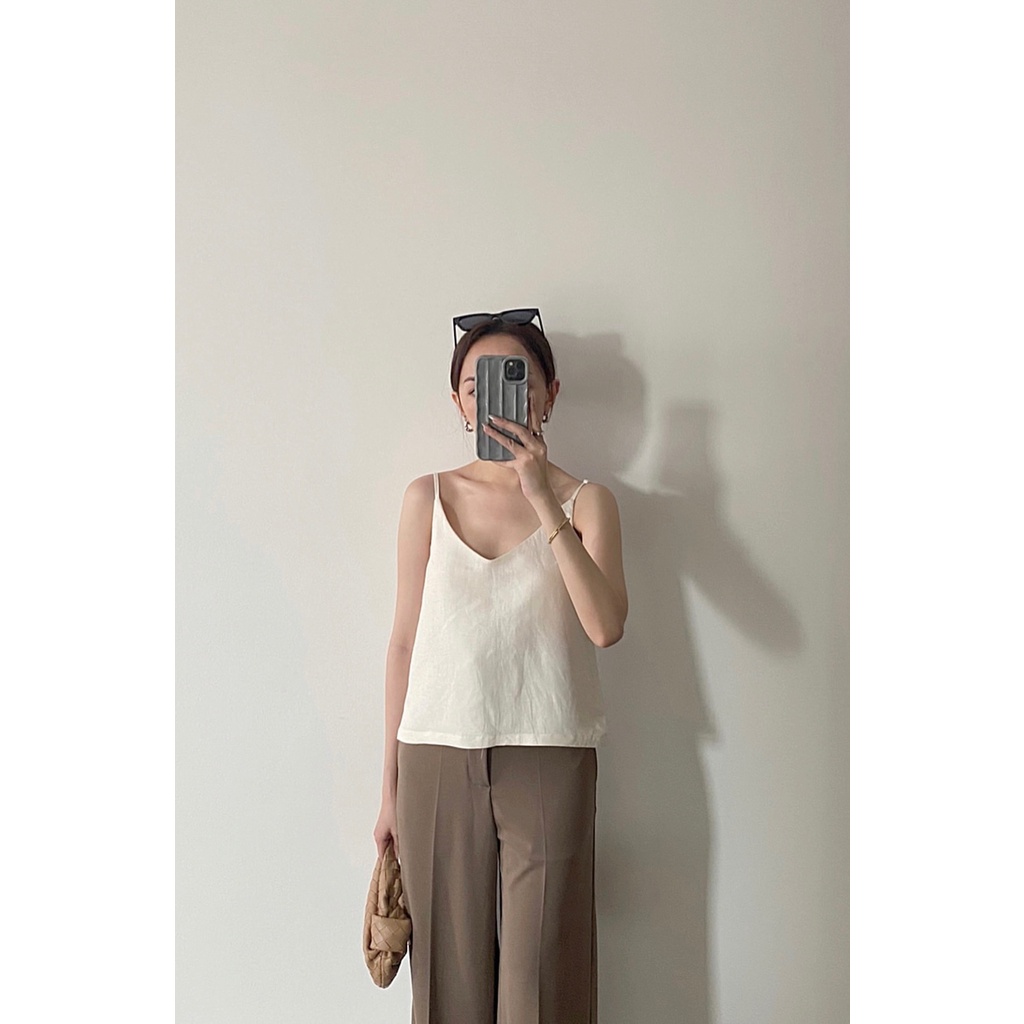 Nosbyn - Áo Hai Dây Linen - N301-P002