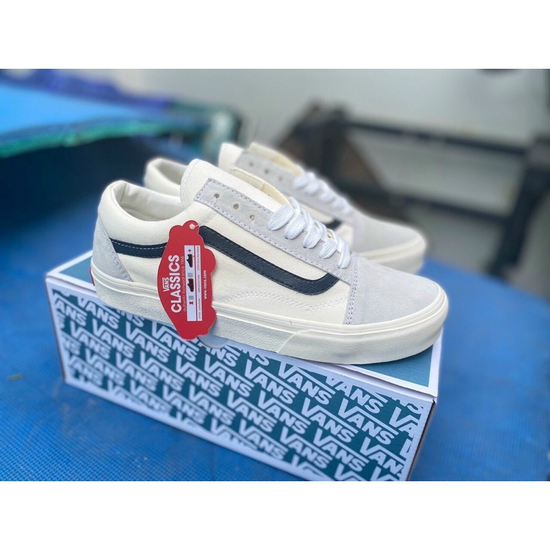 Giày Thể Thao Vans style 36 Sọc Đỏ