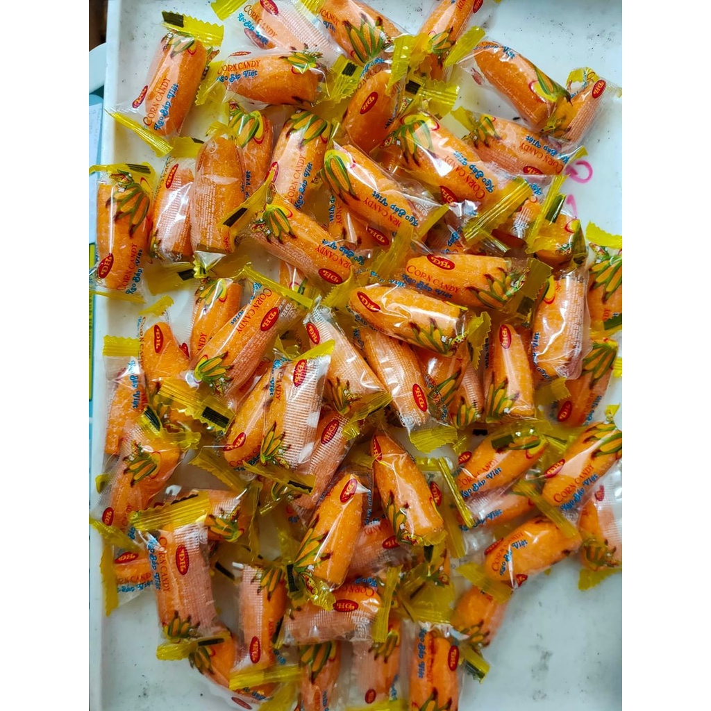 Combo 1000g kẹo bắp việt đức hạnh/ kẹo dẻo ngô ăn vặt siêu ngon món ăn tủ ngày xưa