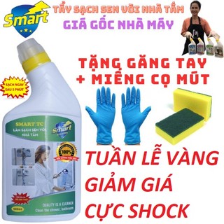 Tẩy rửa thông minh smart-tc : tẩy cặn canxi sen vòi,vết mờ đục,vòi inox,bồn rửa...