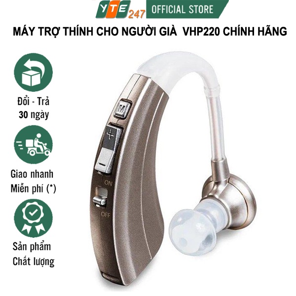 Máy Trợ Thính Không Dây Dành Cho Người Già VHP 220 Chính Hãng