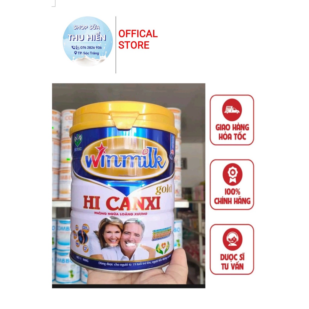 sữa winmilk hi canxi 900g 🍭 ngừa loãng xương 🍭