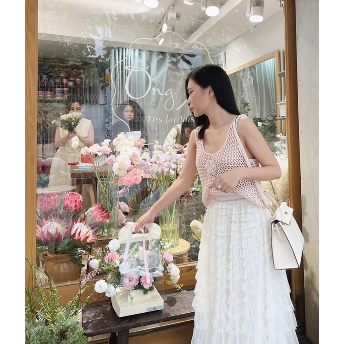 CV100 - CHÂN VÁY XẾP XOÈ TẦNG QC 4M M3009