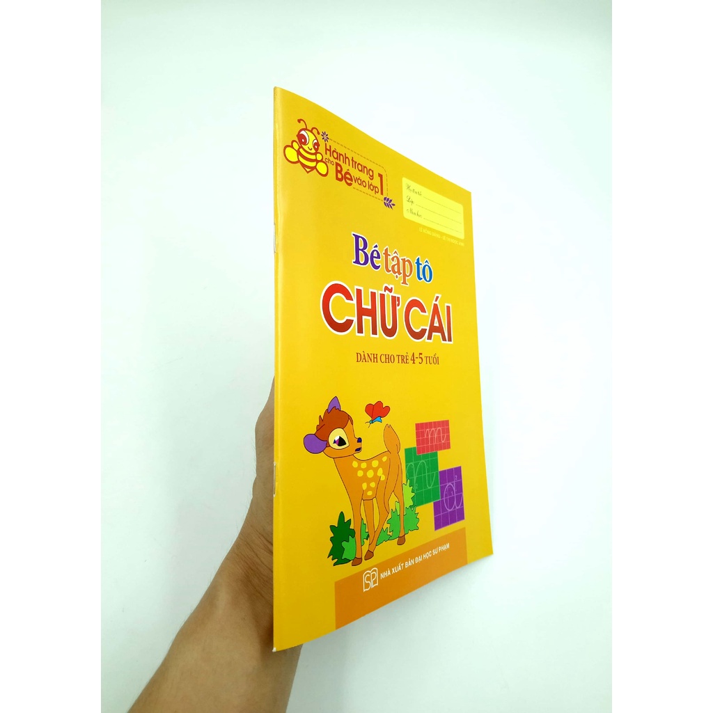 Sách_Hành Trang Cho Bé Vào Lớp 1 - Bé Tập Tô Chữ Cái