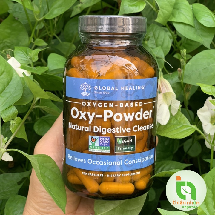 Oxy Powder thải độc đại tràng Global Healing từ Mỹ 120 viên