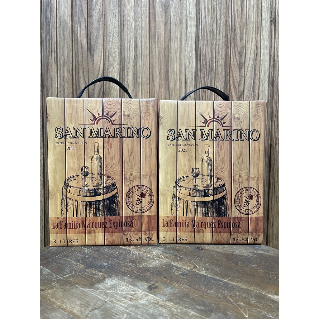 Vang Chi lê San Marino 3L [Nhập Khẩu Chính Hãng]