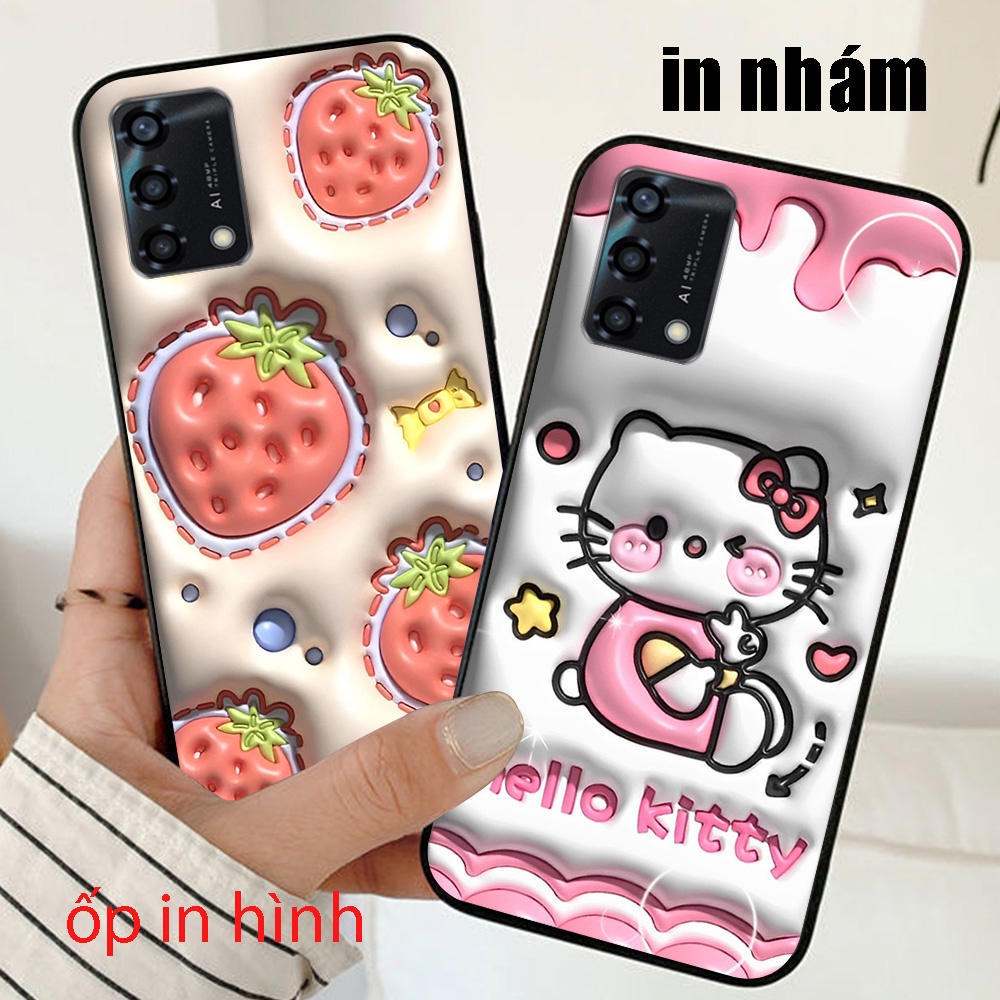 Ốp lưng oppo a74 / oppo a94 / oppo a95 / oppo a96 4g in hình 3d mẫu hoa quả mới nhất