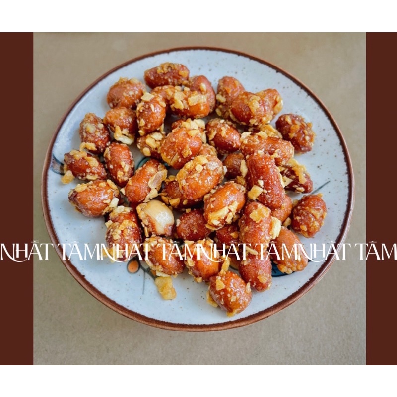 LẠC RANG MẮM TỎI túi zip 200g🥜