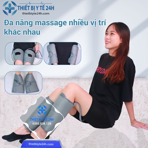 Máy massage chân, máy mát xa xoa bóp bắp chân, đùi, bắp tay cho người cao tuổi MTJ-1, MTJ-2