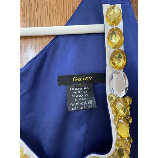 Váy lụa xanh thanh lý