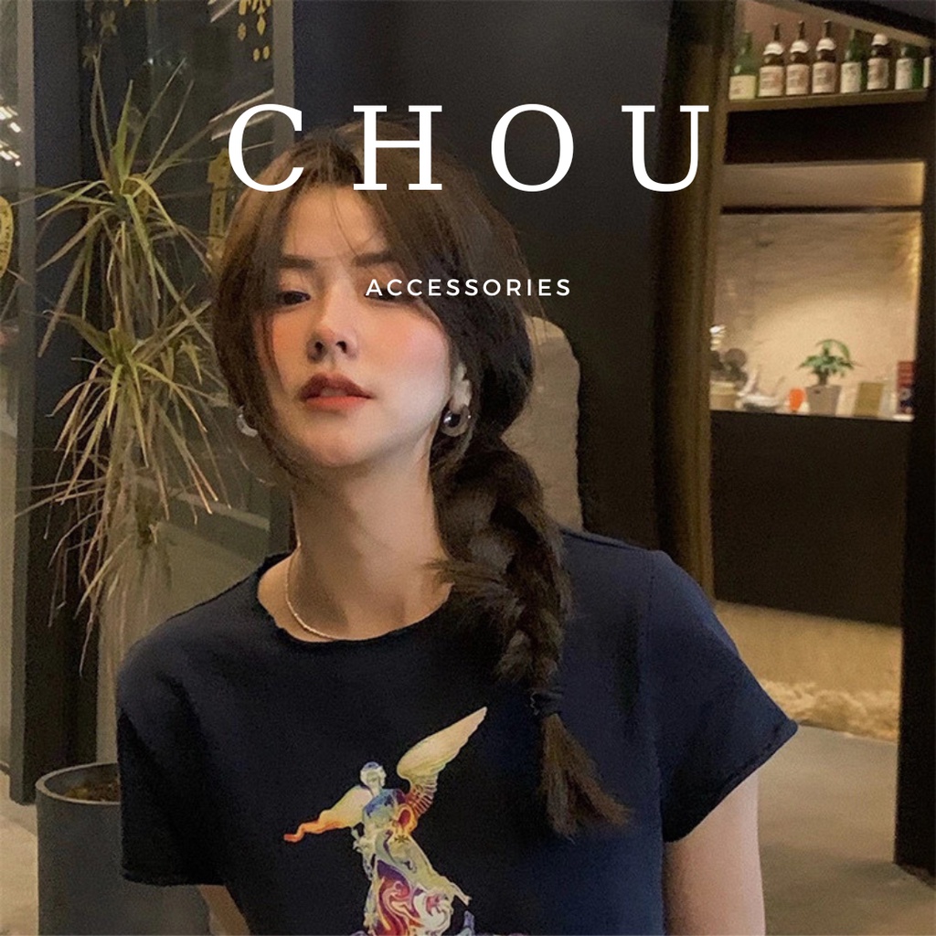 Bông Tai, Khuyên Tai Khoen Tròn Lớn | CHOU ACCESSORIES |