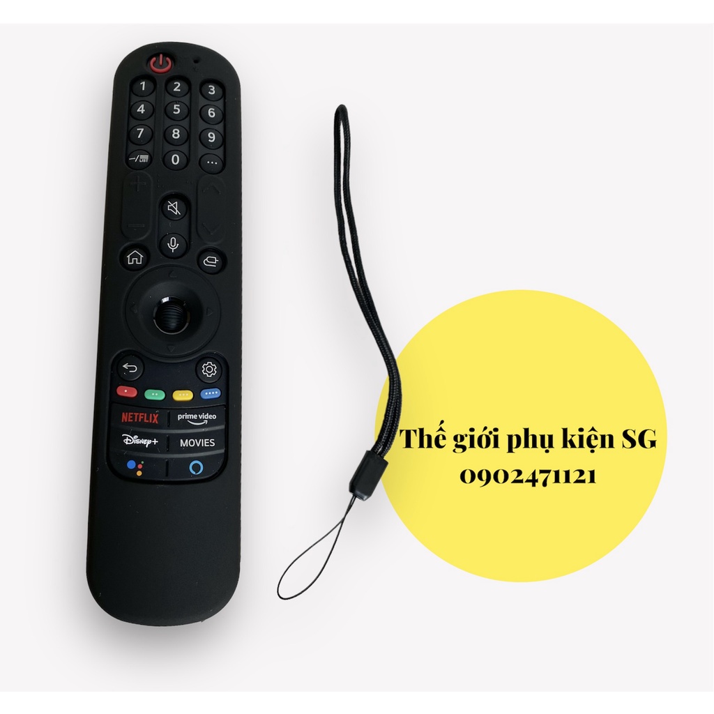 ỐP SILICON BẢO VỆ REMOTE TIVI LG MR21// MR22