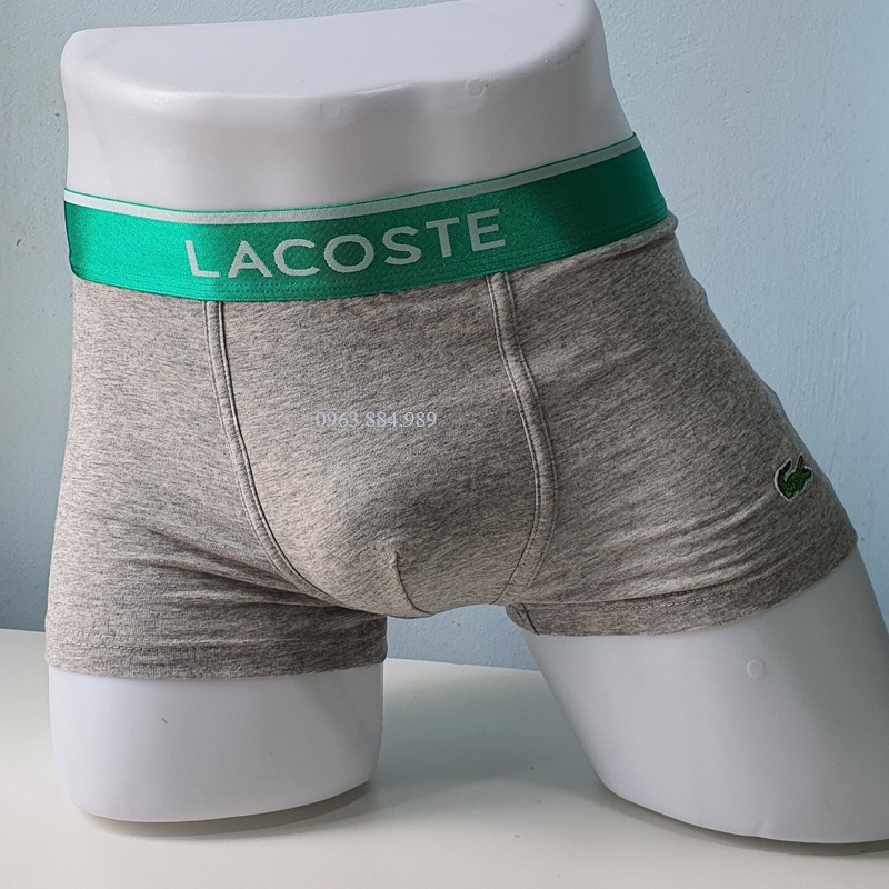 ( Ảnh Thật ) Quần Boxer CA.01 cá sấu xanh cực chất, cực chảnh chất cotton đẹp cạp xanh - ẢNh, video shop làm