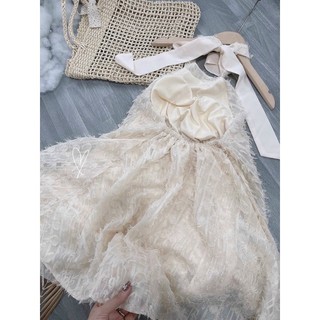 ĐẦM CỔ YẾM HỞ LƯNG PHỐI LƯỚI😍